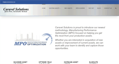 Desktop Screenshot of caravelsolutions.com