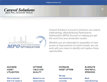 Tablet Screenshot of caravelsolutions.com